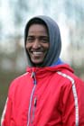 Eritrean athlete Weynay Ghebresilasie running for Sunderland Harriers finished 3rd in the Start First North East Harrier League, Jarrow.